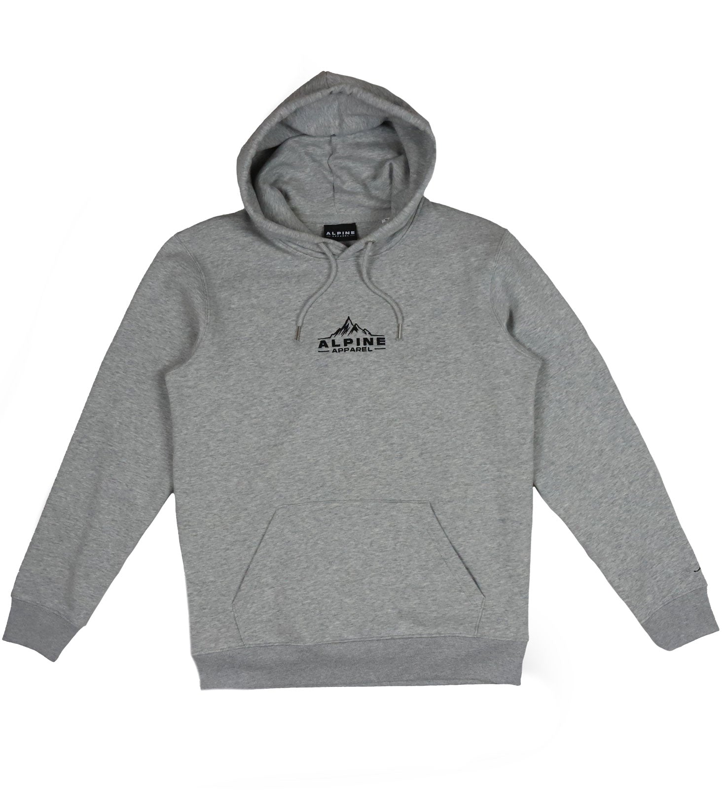 Alpine Classic Hoodie Grey Alpine Apparel
