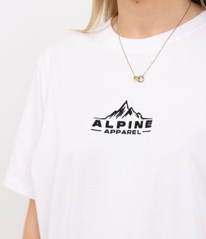 Alpine Classic Tee in white