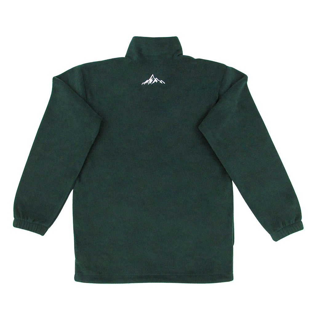 Alpine Apparel Forest Green Fleece Back