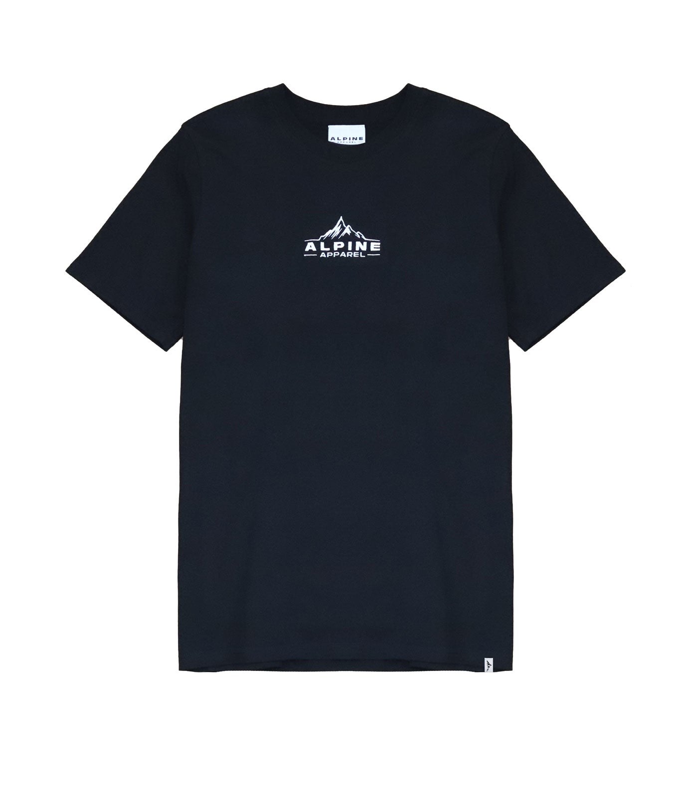 Alpine Black Classic T-Shirt main front photo