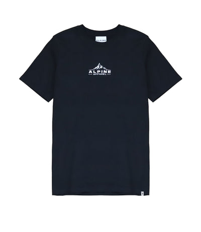 Alpine Black Classic T-Shirt main front photo