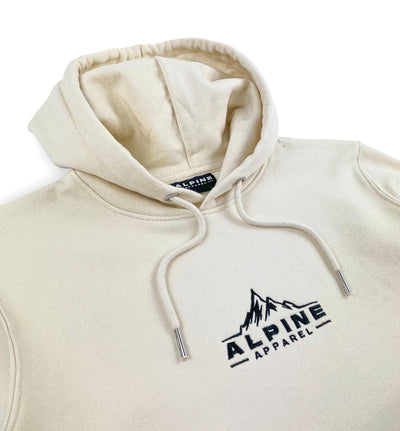 Alpine Natural Classic Hoodie product front angled photo