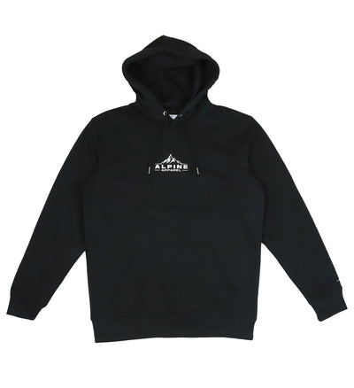 Alpine Black Classic Hoodie main front photo