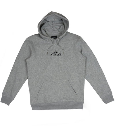 Alpine Grey Classic Hoodie main front photo