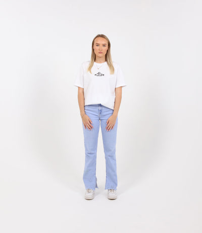 Alpine White Classic T-Shirt female model photo