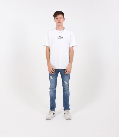 Alpine White Classic T-Shirt male model photo